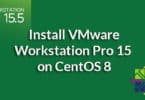 Install VMware Workstation Pro 15 on CentOS 8