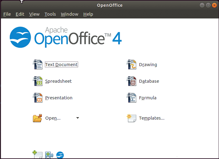 install openoffice on ubunto 18