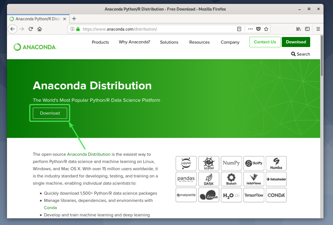 anaconda distribution