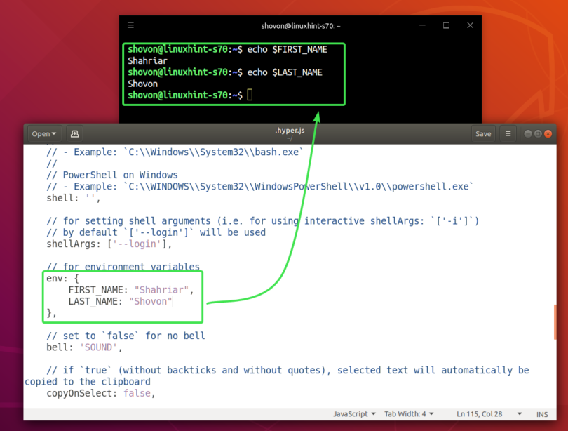 hyper terminal windows