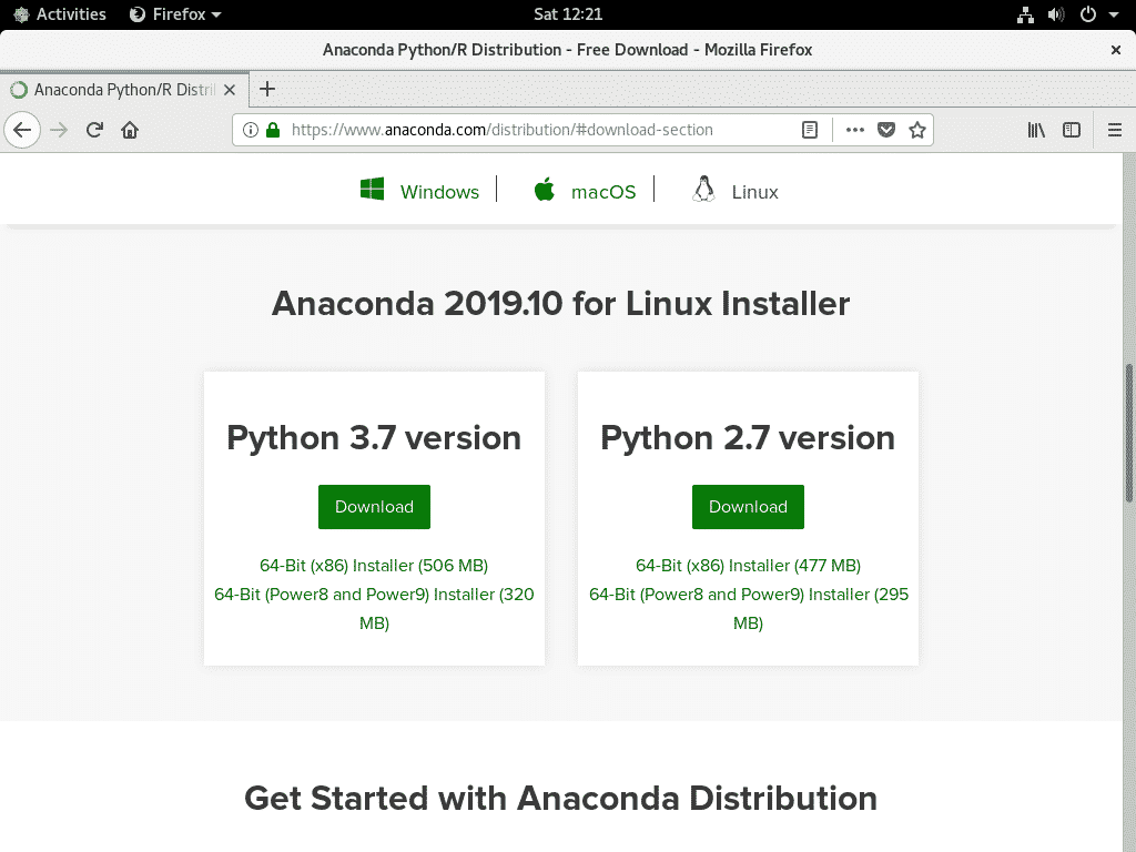 anaconda python upgrade