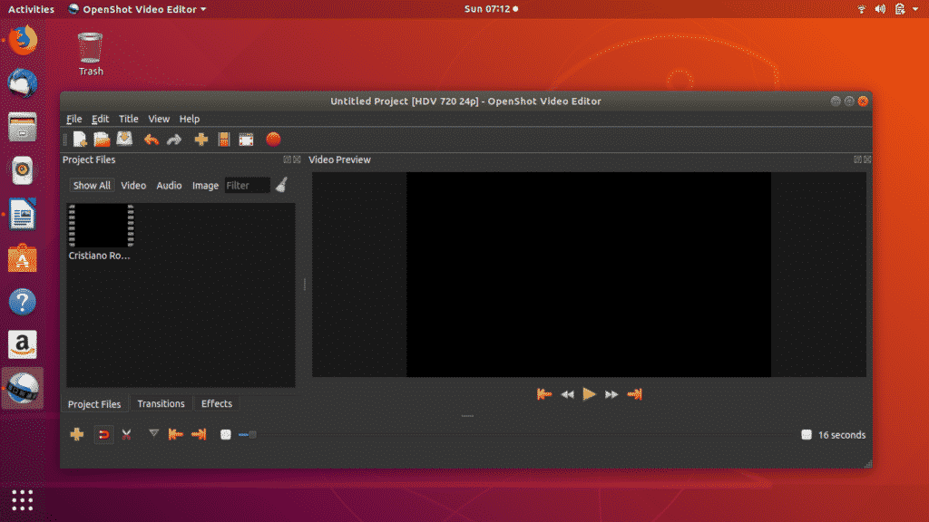 openshot ubuntu
