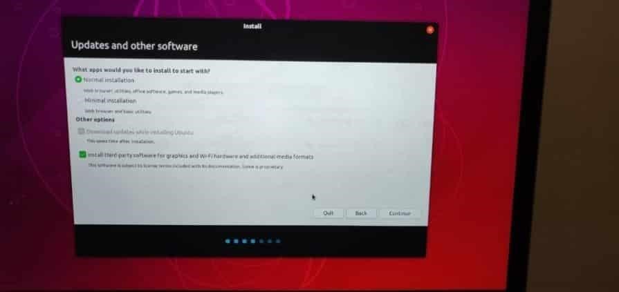 install linux on mac in target mode