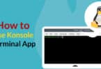 How to Use Konsole Terminal App