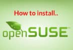 How to install OpenSUSE