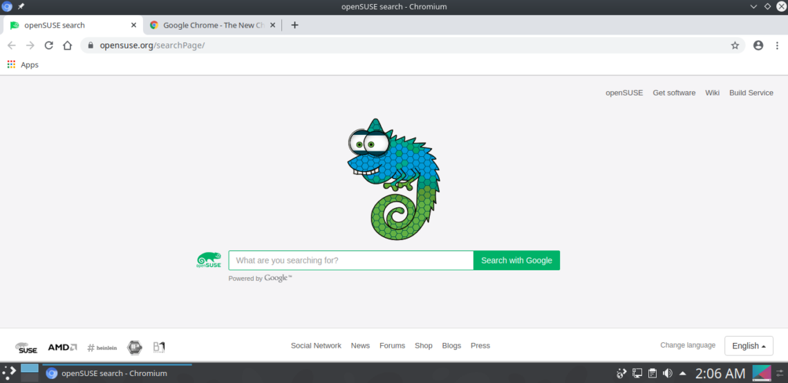 Как установить google chrome opensuse