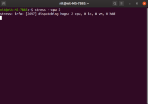 linux cpu stress test script