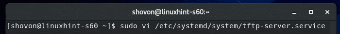 linux tftp server