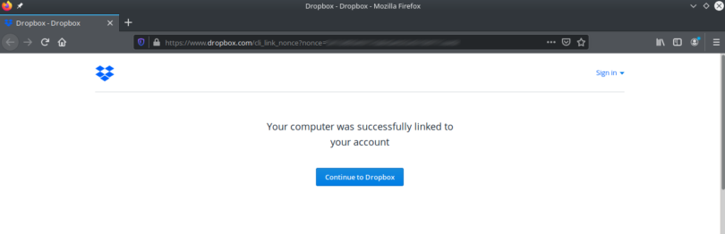 dropbox downloader cli