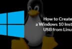 How to Create a Windows 10 Installer USB from Linux