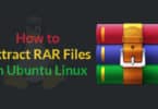 How to Extract RAR Files in Ubuntu Linux