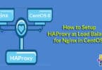How to Setup HAProxy as Load Balancer for Nginx in CentOS 8