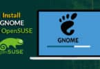 Install GNOME on OpenSUSE