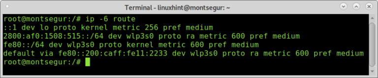route-command-in-linux