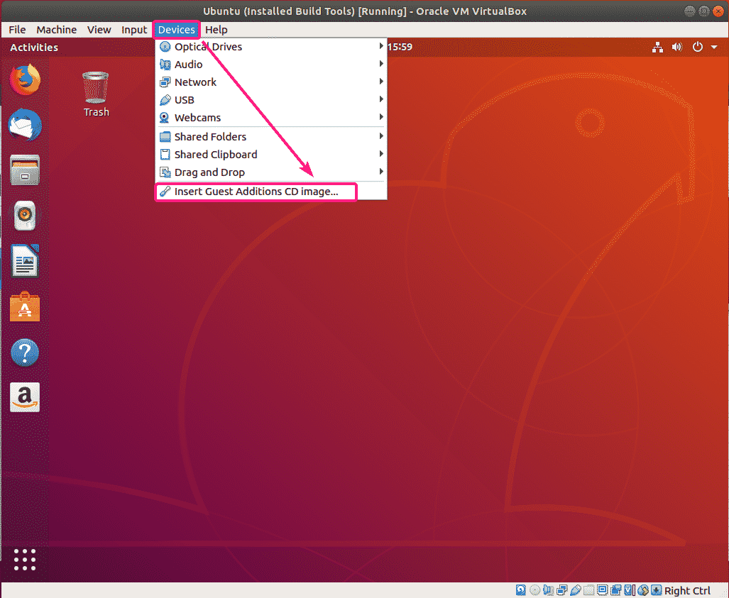 remove virtualbox guest additions ubuntu guest