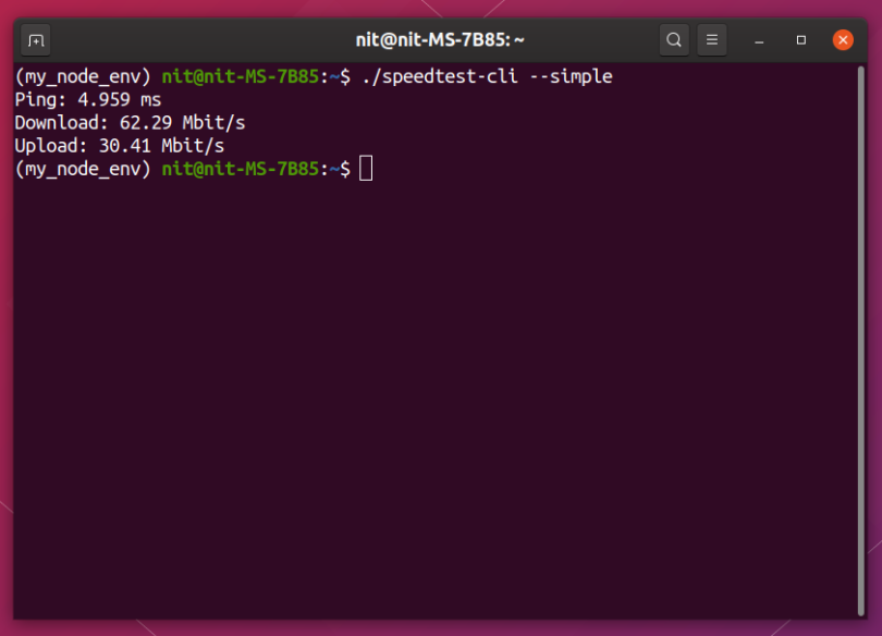 command-line-apps-to-perform-a-internet-speed-test-on-linux