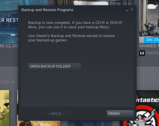 can i use steam backups made on windows to restore a game for mac