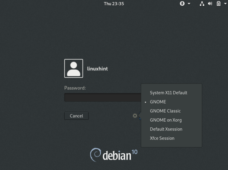 debian-xfce-vs-gnome