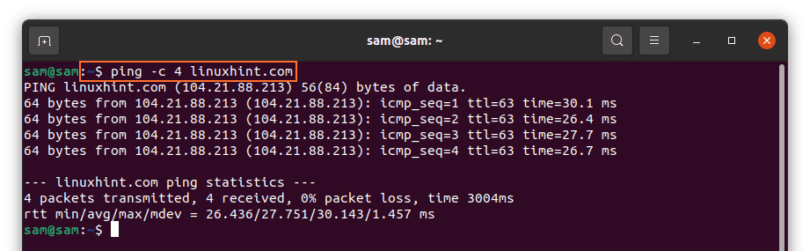 Linux ping запретить фрагментацию пакетов