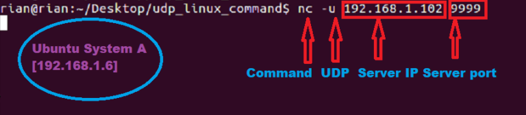 linux udp packet sender