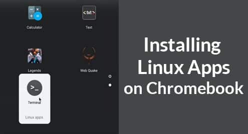 Installing Linux Apps on Chromebook