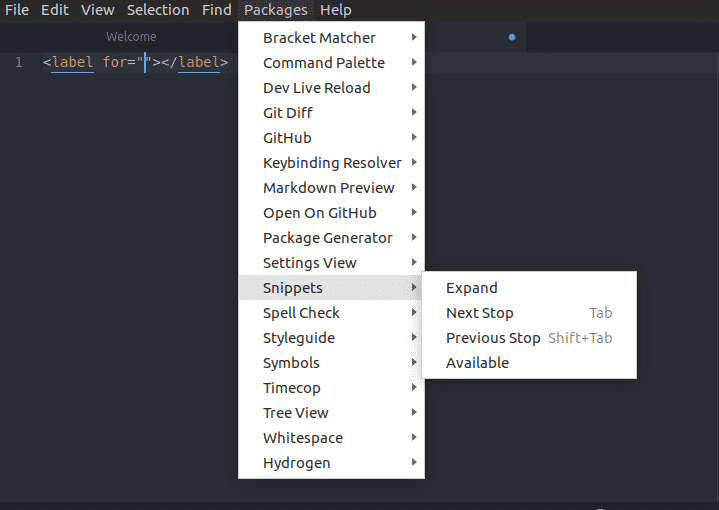 plain text editor atom