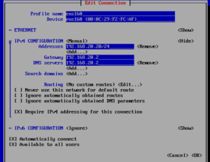 Настройка dns centos 8