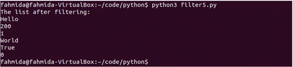 How To Filter A List Of Strings In Python