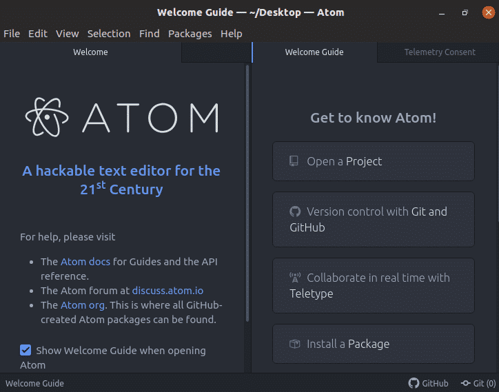 Atom Text Editor Tutorial