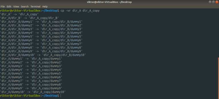 linux folder backup recursive