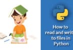 How to read and write to files in Python