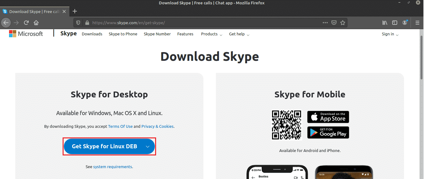 skype short cut for settings mac