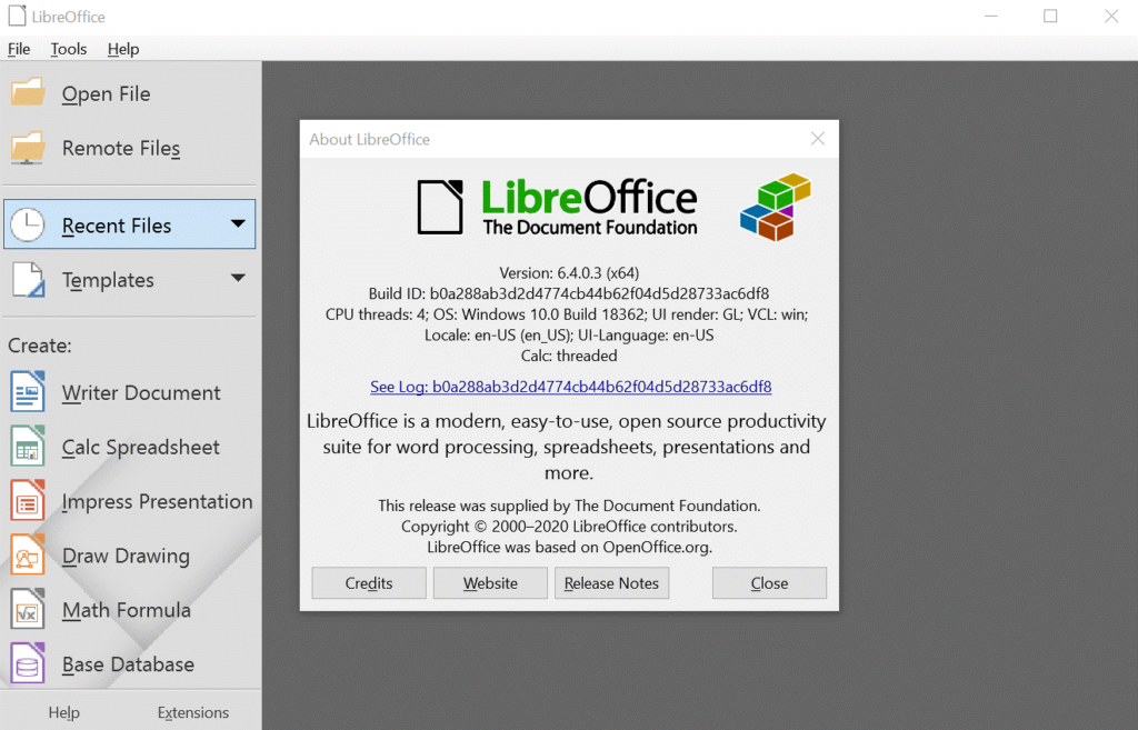 libreoffice or openoffice most like microsoft word