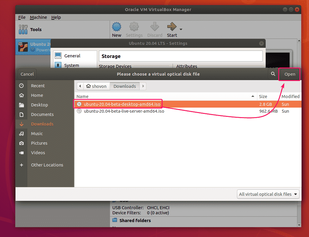 virtualbox ubuntu 20.04