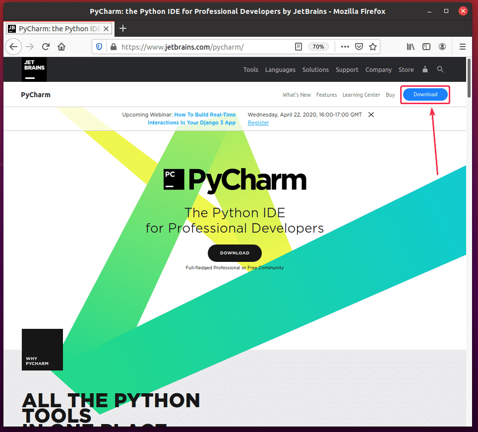 download pycharm community