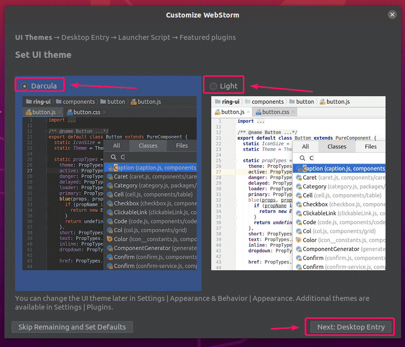 webstorm linux