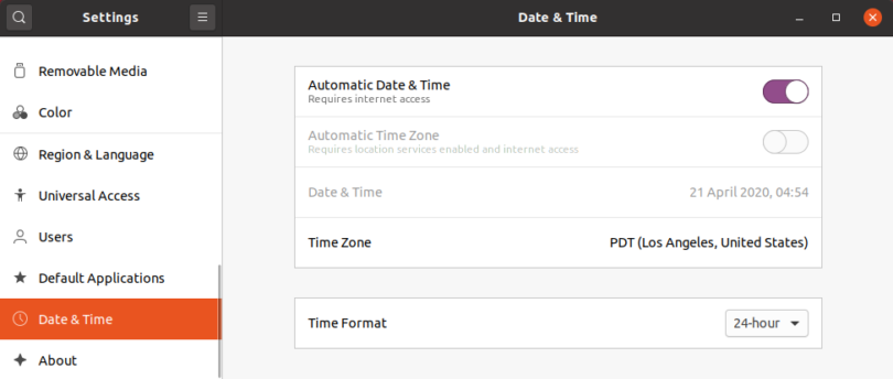 change timezone linux ubuntu