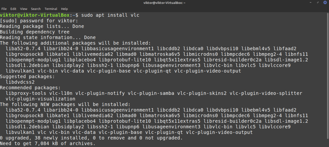 Vlc не запускается linux