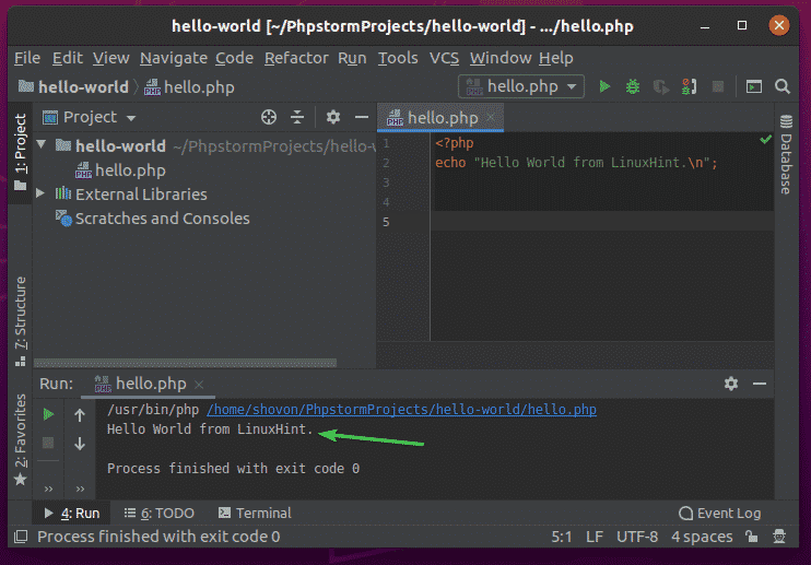 install phpstorm ubuntu 20.04 terminal