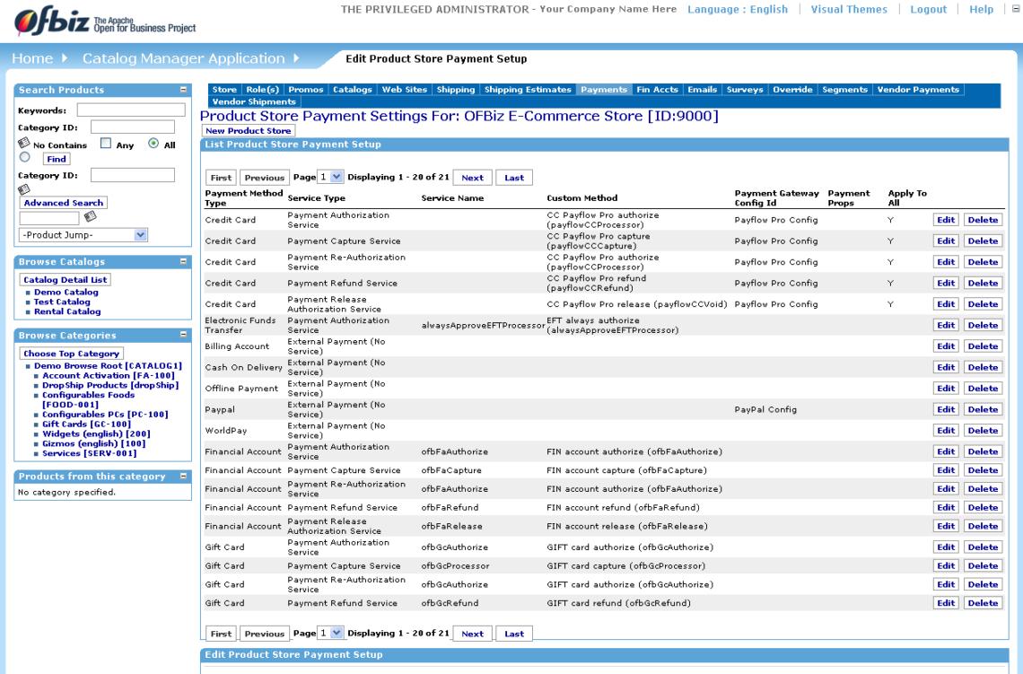 Listing detail. Apache OFBIZ. Каталог detail. Apache OFBIZ схема работы. Detail list.