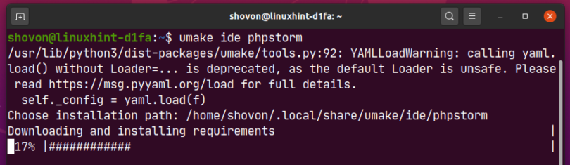 phpstorm ubuntu 16.10 add to menu