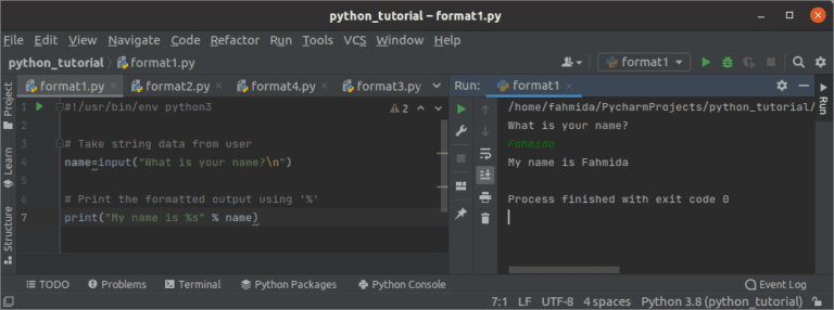 Basic Formatting In Python - Riset