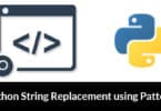 Python String Replacement using Pattern