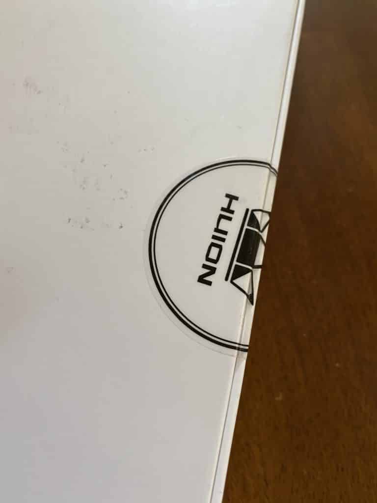 Huion Inspiroy H950P adhesive label
