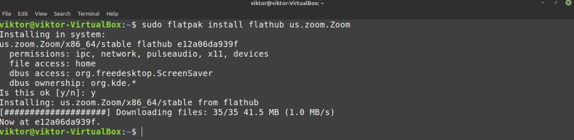 zoom linux install zoom linux install
