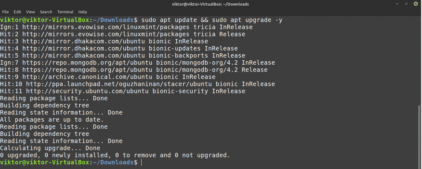 universal type client update