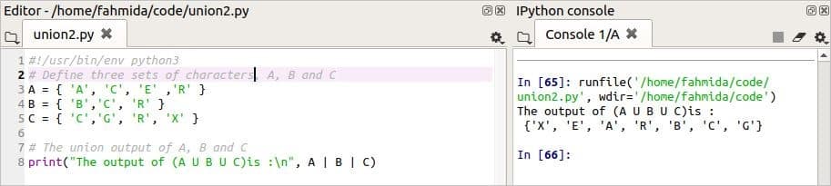 How To Use Union On Python Set Linux Hint