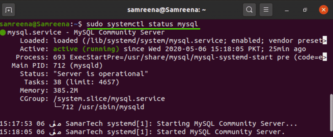 Systemctl enable