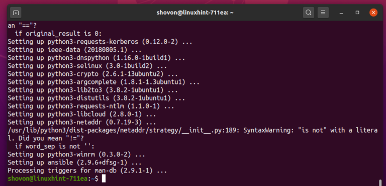 How to install ansible on ubuntu 20 04 lts