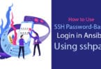 How to Use SSH Password-Based Login in Ansible Using sshpass